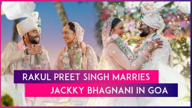 First Photos Of Rakul Preet Singh & Jackky Bhagnani From Their Goa Wedding Are Stunning!